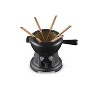 Le Creuset Savoiarda, Set fonduta in ghisa vetrificata - nero matt Savoiarda, Set fonduta in ghisa vetrificata - nero matt