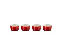 Le Creuset Set 4 Ramequin Gres 8 Cm Ciliegia