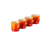 Le Creuset Set 4 tazze Mug London – gres vetrificato 350 ml – Arancione
