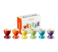 Le Creuset Set 6 portauova in gres vetrificato, Arcobaleno, 79067008359030