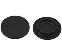Le Creuset Set con 2 Tappi per Macinini, Silicone, Nero lucido, 93010800140200