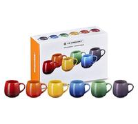 LE CREUSET Set di 6 tazze in gres Rainbow