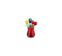 Le Creuset Set di stuzzichini Rainbow in gres 110 g Lavabile in...