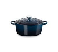 Le Creuset Sig Nuit - Padella rotonda, 24 cm
