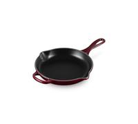 LE CREUSET Signature 20182239490422 - Padella in ghisa smaltata con manico e due beccucci per versare, 23 cm, colore: granato