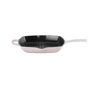 LE CREUSET Signature 20183267770422 - Padella quadrata in ghisa, adatta per tutti i piani cottura, compresi quelli a induzione, 2,86 kg, colore: Rosa