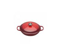 Le creuset signature cast iron shallow casserole cherry red (21180300602430)