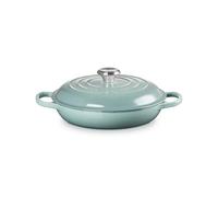 Le Creuset Signature Pirofila in ghisa smaltata con coperchio, 26 cm, 2,2 litri, Sea Salt