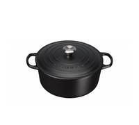 Le creuset signature roaster round 28cm black schwarz (21177280000430)