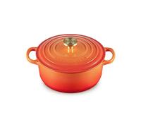 Le Creuset Signature Round Cocotte 20 cm Flame 100th Anniversary Flamme Doree