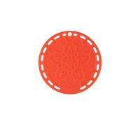 Le Creuset Sottopentola rotondo French, Silicone, Resistente al Calore fino a 250° C, diameter 20 cm, Arancione, 93007300090000