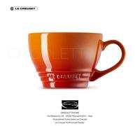 Le Creuset - Tazza Colazione Mug Giant Gres Vetrificato 400 ml - Arancio