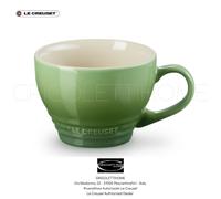 Le Creuset - Tazza Colazione Mug Giant Gres Vetrificato 400 ml - Verde Bamboo