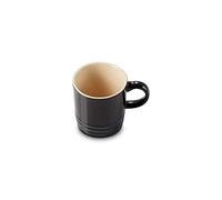 LE CREUSET Tazza Espresso London in gres vetrificato, 100 ml, Nero Lucido, 70305101400099