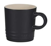 Le Creuset Tazza Espresso London in gres vetrificato, 100 ml, Nero Matt, 70305100000099