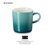 Le Creuset - Tazza Mug London Gres Vetrificato 350 ml - Bleu Riviera