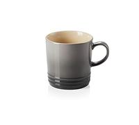 Le Creuset Tazza Mug London in gres vetrificato, 350 ml, Grigio Grigio (Flint), 70302354440002