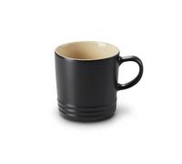 Le Creuset Tazza Mug London in gres vetrificato, 350 ml, Nero, 70302350000002