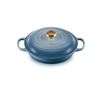 Le Creuset Tegame basso Evolution in ghisa vetrificata, Rotondo, Ø 26 cm, Chambray, 21180264344441