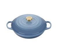 Le Creuset Tegame basso Evolution in ghisa vetrificata, Rotondo, Ø 30 cm, 3.2 l, Chambray, 21180304344441
