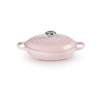 LE CREUSET Tegame Basso Evolution in Ghisa 26 cm Shell Pink Rosa