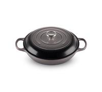 Le Creuset Tegame basso Evolution in ghisa vetrificata, Rotondo, diameter 30 cm, 3.2 l, Flint, 21180304442430