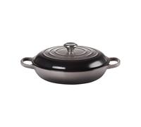Le Creuset Tegame basso Evolution in ghisa vetrificata, Rotondo, diameter 26 cm, Flint, 21180264442430