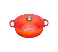 Le Creuset Tegame risotto Evolution in ghisa vetrificata, diameter 30 cm, Arancio, 21179300902430