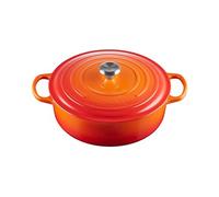Le Creuset Tegame risotto Evolution in ghisa vetrificata, diameter 30 cm, Arancio, 21179300902430