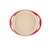 Le Creuset Teglia per torte, Rotonda, diameter 28 cm, Adatta a Tutte le Fonti di Calore incl. Induzione, Ciliegia, 20129280602460