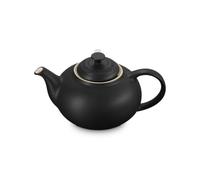Le Creuset Teiera in gres con infusore in acciaio inossidabile, 1,3 l, Matte Black