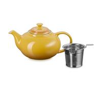 Le Creuset Teiera in gres con infusore in acciaio inossidabile, 1,3 l, Nectar