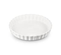 LE CREUSET Tortiera Rotonda Tradition in Gres 28 cm Bianco