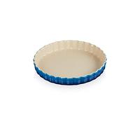 Le Creuset Tortiera Tradition rotonda in gres vetrificato, 28 cm, 2.1 L, Azure, 71120282200001