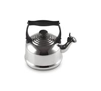 Le Creuset Tradition Bollitore, Capacità 2.1 L, 2.2 Qt, Acciaio Smaltato,Manico in Fenolo,Argento, 92000100000100