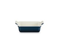 Le Creuset Tradition, Pirofila rettangolare 19 cm in gres vetrificato - nuit Tradition, Pirofila rettangolare 19 cm in gres vetrificato - nuit