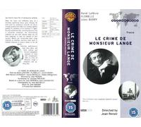 Le Crime De Monsieur Lange