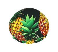 Le cuffie da doccia con ananas tropicali con un doppio strato di, tengono bene i capelli sia che li usi durante la doccia o il bagno.