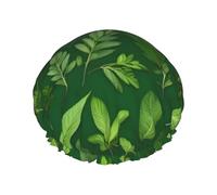 Le cuffie da doccia con foglie di erbe aromatiche con un doppio strato di, tengono bene i capelli sia che li usi durante la doccia o il bagno.