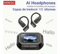 Le cuffie wireless Bluetooth M98 traducono circa 150 lingue, sono dotate di Bluetooth 5.4 OWS, display a colori, design aperto e offrono numerose funzioni, tra cui il controllo della fotocamera tramit