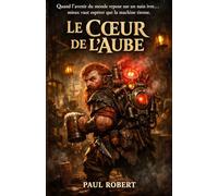 Le Cœur de l’Aube: Une fantasy sombre, burlesque et épique, qui explore le courage imparfait, la lumière au milieu du chaos et le destin absurde d’un héros qu’on n’aurait jamais dû choisir.