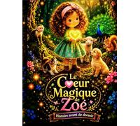 Le Cœur Magique de Zoé -Histoire avant de dormir:Une douce aventure magique pour les enfants de 3 à 5 ans sur l’amitié, la gentillesse et les animaux de la forêt