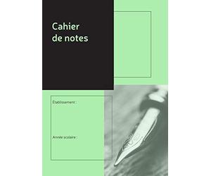 Le Dauphin 53933D - 1 quaderno per appunti, materiali prestampati - 16 pagine prestampate per iscrivere 36 nomi - Dimensioni 29,7 x 21 cm - Copertina morbida di colore nero/verde