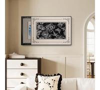 Le Decorazioni Per Coperture Interruttori, Le Coperture Quadro Copri Cassaforte Distribuzione A Parete E Decorazioni Per Scatole Contatori Elettrici Sono(White1,30 * 40cm/11.8 * 15.7in)