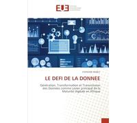 LE DEFI DE LA DONNEE: Génération, Transformation et Transmission des Données comme Levier principal de la Maturité digitale en Afrique