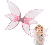 le delle fate - LED Wings Light up Wings,Costume da fata madrina per la festa di Halloween Cosplay, di Halloween con luci per bambini, ragazze e donne