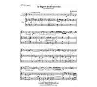 Le départ des hirondelles - Philippe Durand - Pour trompette et piano