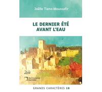 Le Dernier Été avant l'eau: Grands Caractères 18 - en coédition avec Zinédi Editions