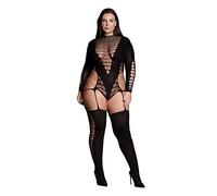 LE DÉSIR-SHADE-KALYKE XXIII - BODYSTOCKING CON CUELLO ALTO - TALLA GRANDE
