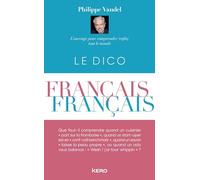 Le dico français-français